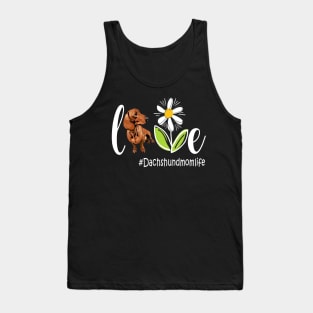 Dachshund Mothers Day 2021-Dachshund mom life Funny Mom Dog Tank Top